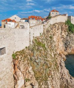Walls Of Dubrovnik Diamond Painting
