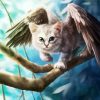 Angel Kitty diamond painting