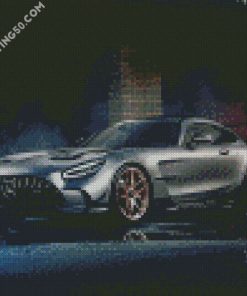 Cool Mercedes Amg Gt diamond painting