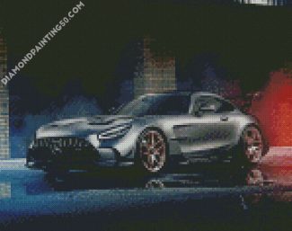 Cool Mercedes Amg Gt diamond painting