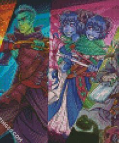 Critical Role The Mighty Nein diamond painting