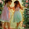 Cute Baby Sisters diamond painting