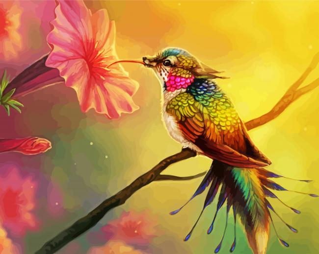 Fantasy Hummingbird diamond painting