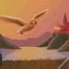 Hedwig Hogwarts Diamond Painting