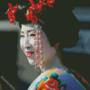 Japanese Woman Diamond Painting