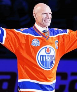 Mark Messier Ice Hockey Diamond Painting