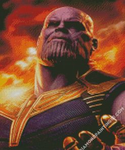 Thanos Marvel diamond painting