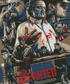 The Departed Illustration Diamond Painting