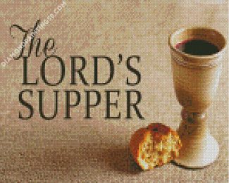 The Lords Supper Poster diamond painting