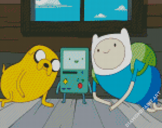 Adventure Time Animation Diamond Painting