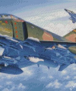 McDonnell Douglas F 4 Phantom II Diamond Painting