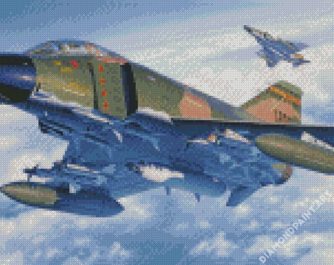 McDonnell Douglas F 4 Phantom II Diamond Painting
