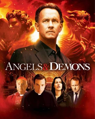 Angels And Demons Movie Poster Diamond Painting
