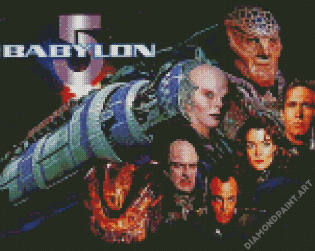 Babylon 5 Poster Diamond Painting