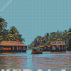 Backwaters Kerala Poster Diamond Painting