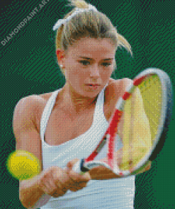 Camila Giorgi Tennis Player Diamond Painting