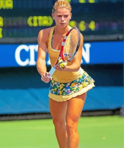 Camila Giorgiv Italian Tennis Player Diamond Painting