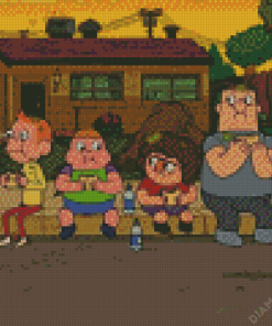 Clarence And The Friends Diamond Painting