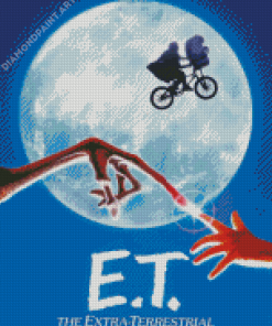 ET The Extra Terrestrial Movies Diamond Painting