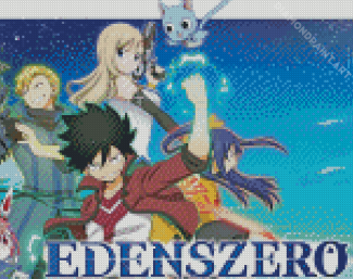 Edens Zero Anime Poster Diamond Painting