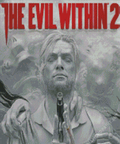Evil Within Movie Poster Diamond Painting