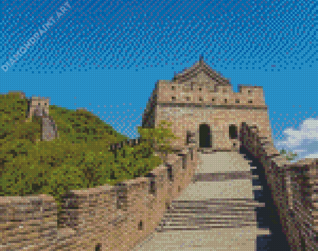 Great Wall Building In China Diamond Painting