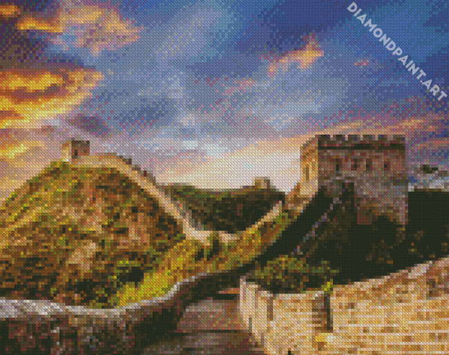 Great Wall Of China Art Diamond Painting