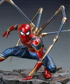 Iron Spider Man Diamond Painting