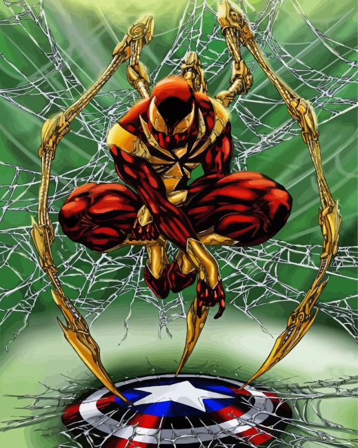 Iron Spider Super Hero Diamond Painting