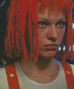 Leeloo The Fifth Element Character Diamond Painting