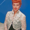 Actres Lucille Ball Diamond Painting