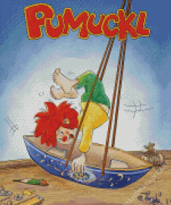 Master Eder And His Pumuckl Poster Diamond Painting