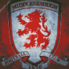Middlesbrough FC Logo Diamond Painting
