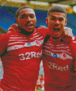 Middlesbrough FC Players Diamond Painting