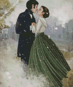 North And South Couple Diamond Painting