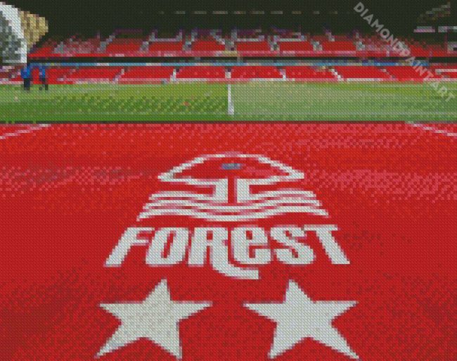Nottingham Forest Football Club Stadium Diamond Painting