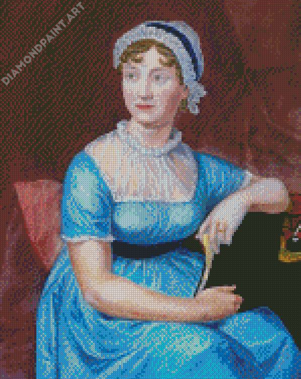 Novelist Jane Austen Diamond Painting