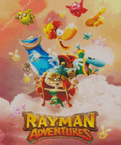 Rayman Adventures Game Diamond Painting