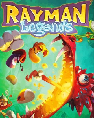 Rayman Video Game Poster Diamond Painting
