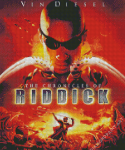 Riddick Movie Poster Diamond Painting