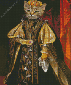Royal Cat Diamond Painting