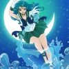 Sailor Neptune And Moon Diamond Painting