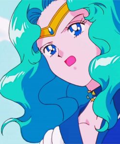 Sailor Neptune Anime Character Diamond Painting