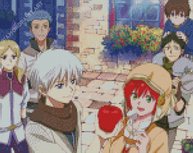 Snow White With The Red Hair Characters Diamond Painting