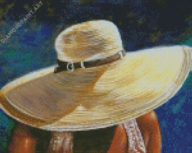 Straw Hat Diamond Painting