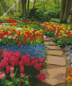A Path To The Garden Diamond Painting