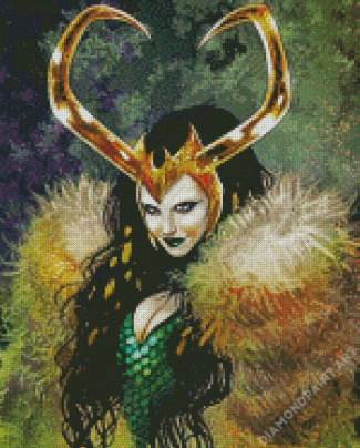 Lady Loki Diamond Painting
