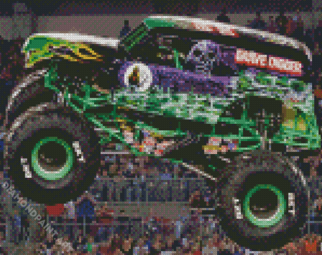 Cool Grave digger Diamond Painting