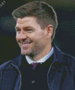 Football Manager Steven Gerrard Diamond Painting