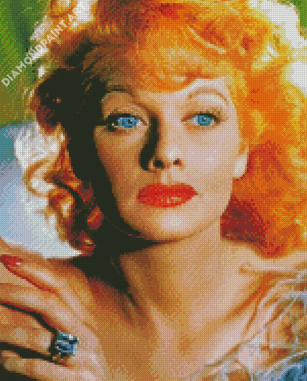 Gorgeous Lucille Ball Diamond Painting